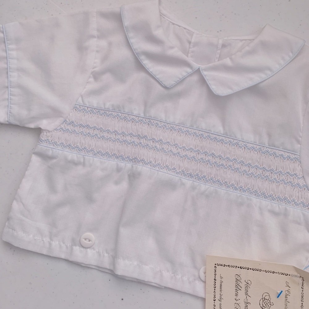NWT Children’s Smocked Shirt Size 18/24 months